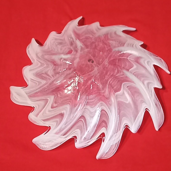 Vintage ARTE MURANO Crystal. By, Creazioni Silverstri. ITALY. Fanciful Shape. - Picture 9 of 16